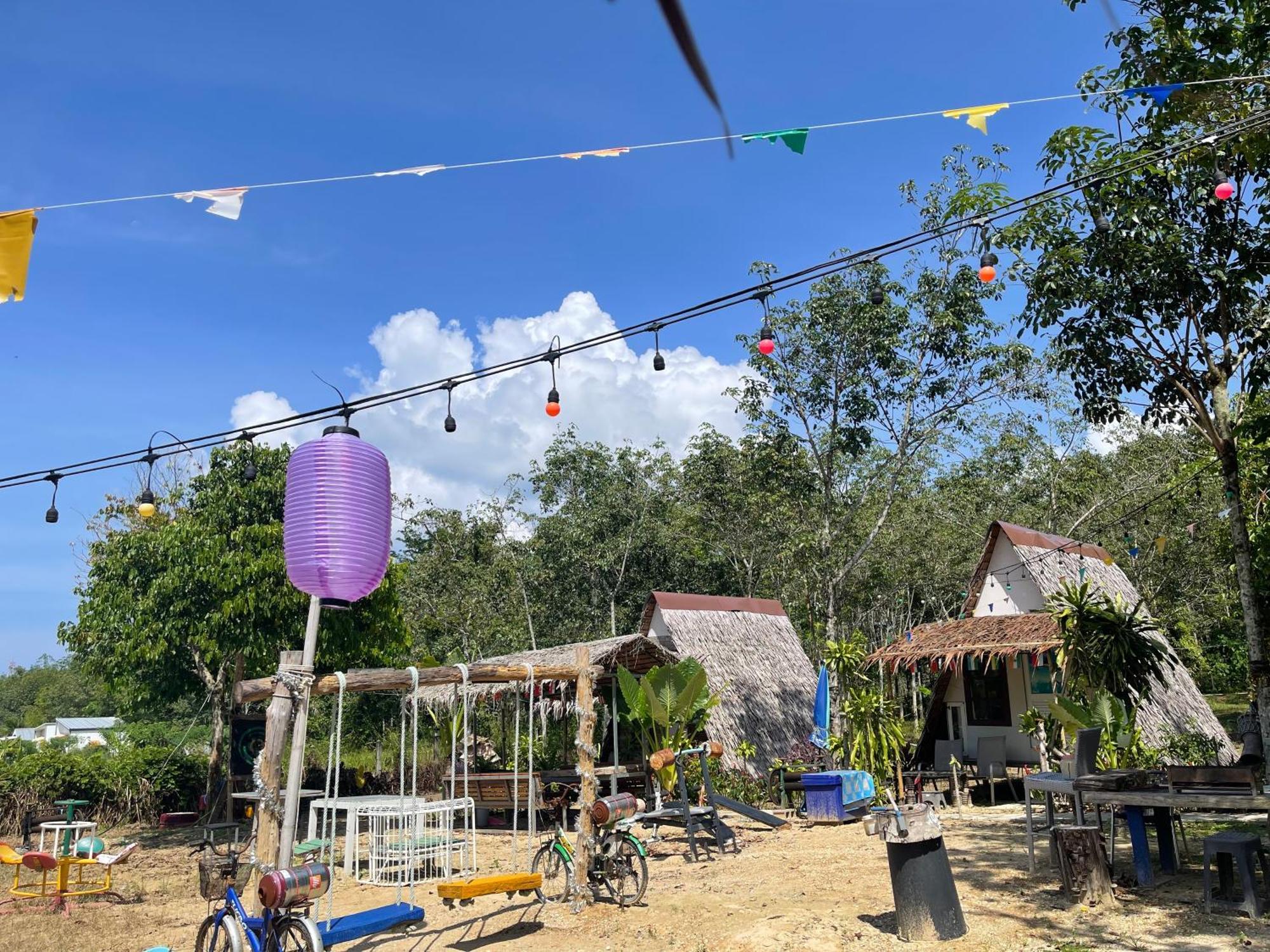 Отель Phuketairportcamping Ban Bo Sai Klang Экстерьер фото